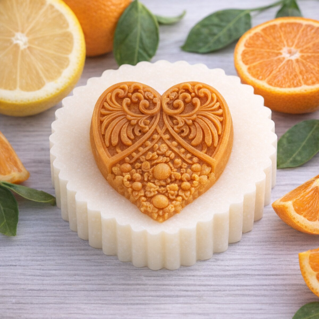Heart Muffin Melts Sweet Lemon & Clementine