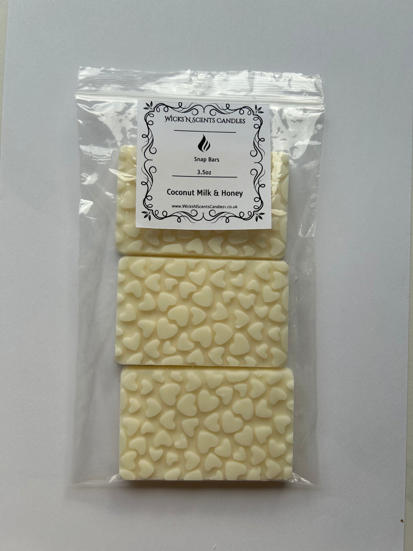 Pk3 Snap Bars Coconut Milk & Honey