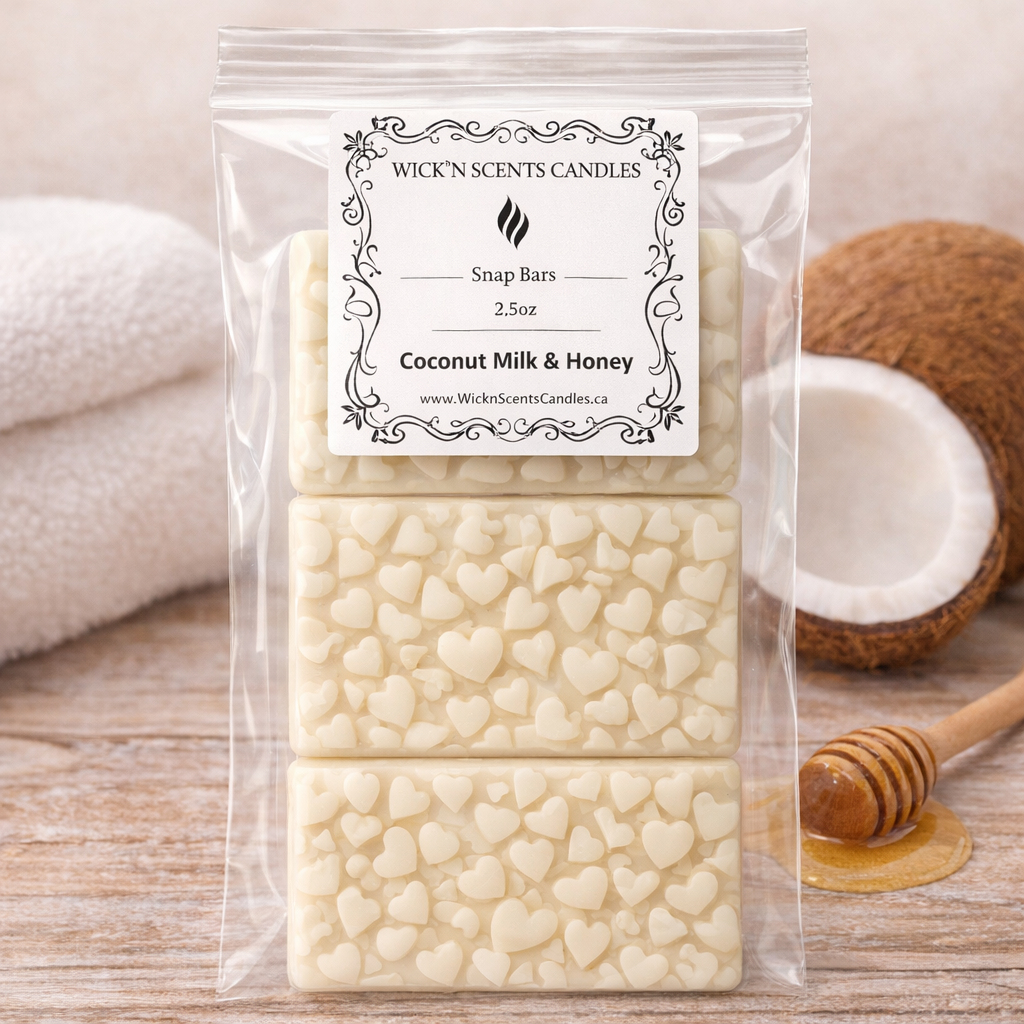 Pk3 Snap Bars Coconut Milk & Honey