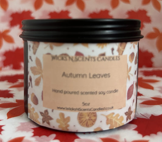 Autumn Leaves Scented Candle