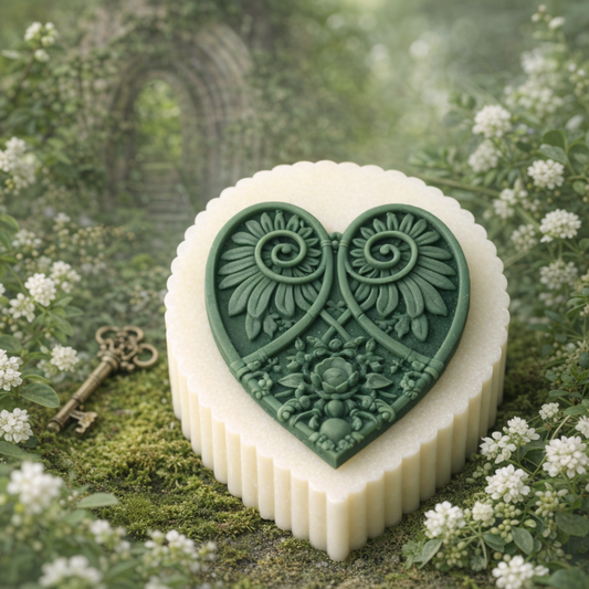 Heart Muffin Melts Secret Garden