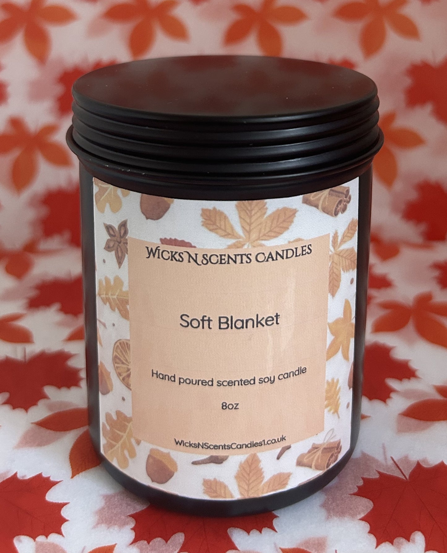 8oz Tin Candle- Soft Blanket