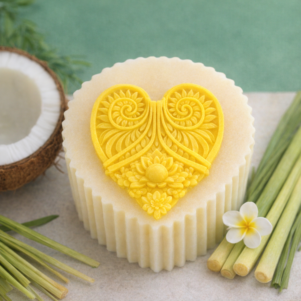 Heart Muffin Melt Coconut & Lemongrass
