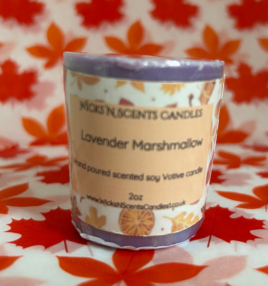 Votive candle- Lavender Marshmallow