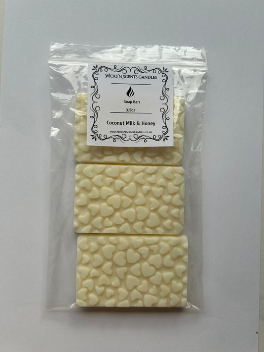 Pk3 Snap Bars Coconut Milk & Honey