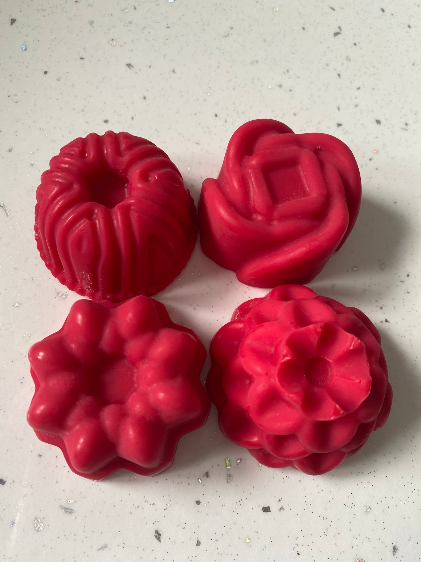 Pk of 4 Wax Melt Shapes - Cherry Marshmallow