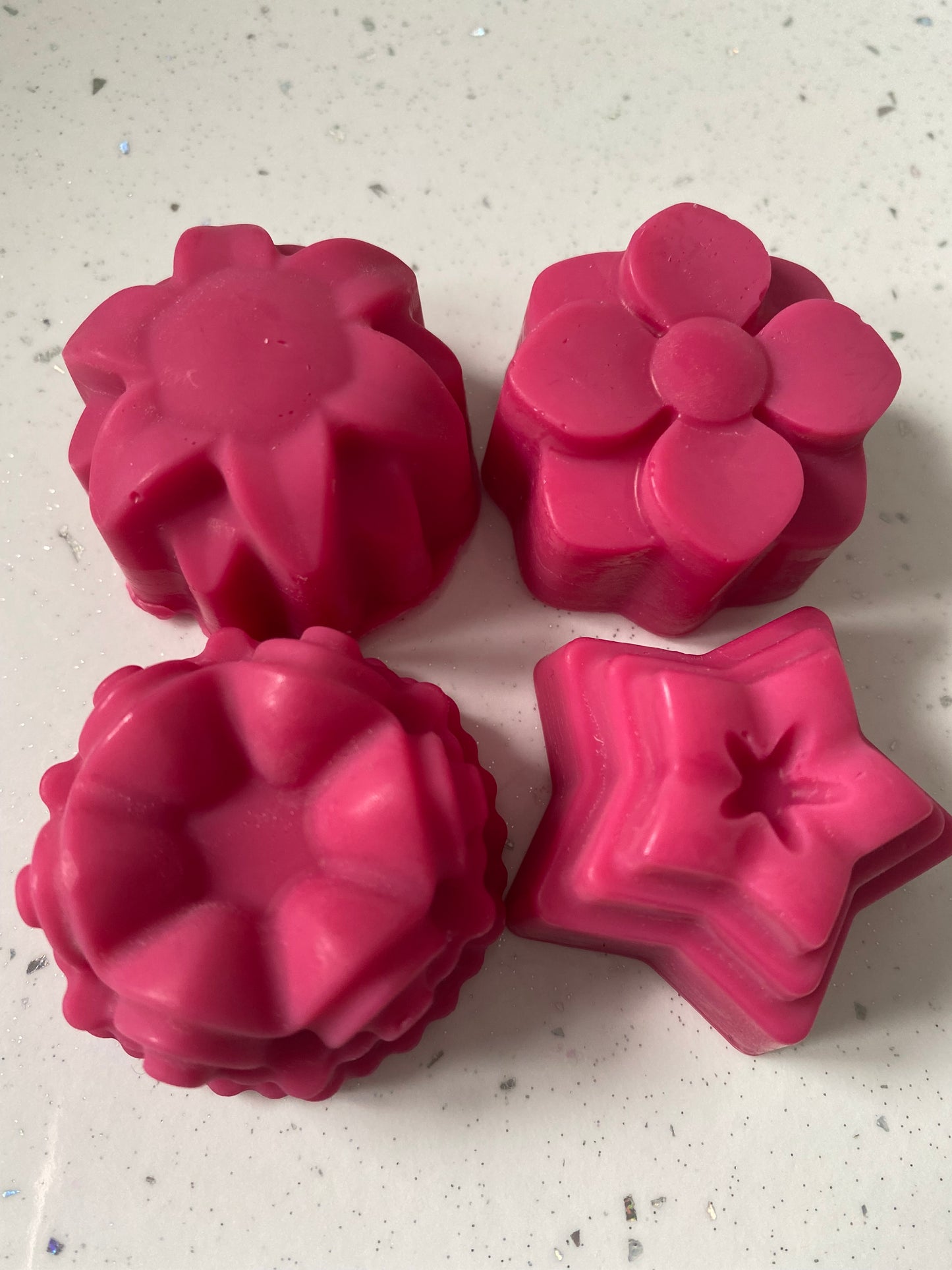 Pk of 4 Wax Melt Shapes - Pink Fizz & Fig