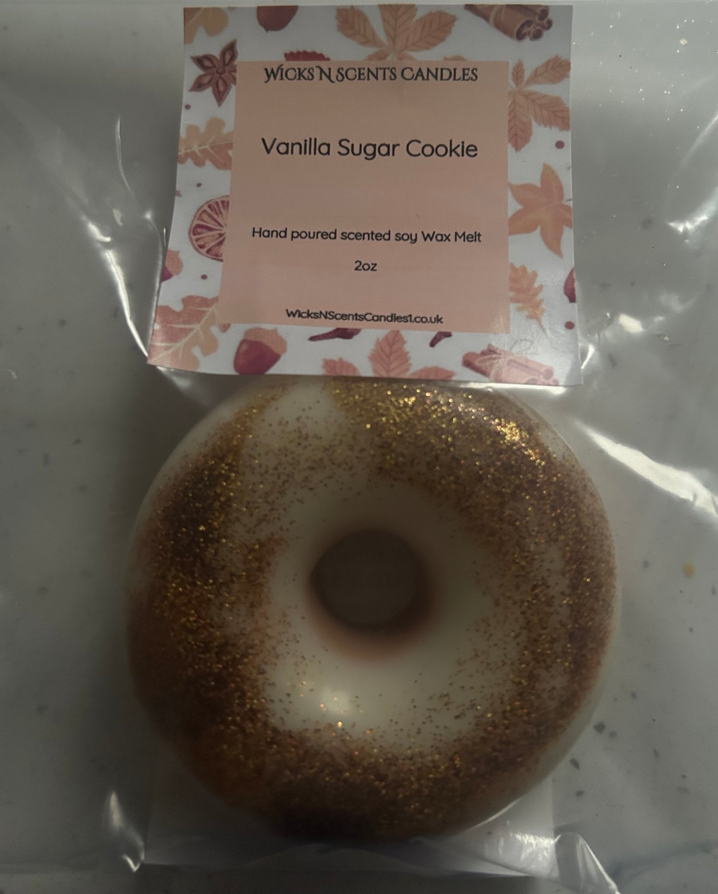 Donut Wax Melt- Vanilla Sugar Cookie