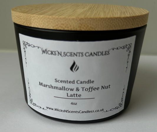 4oz Jar Candle Marshmallow & Toffee Nut Latte
