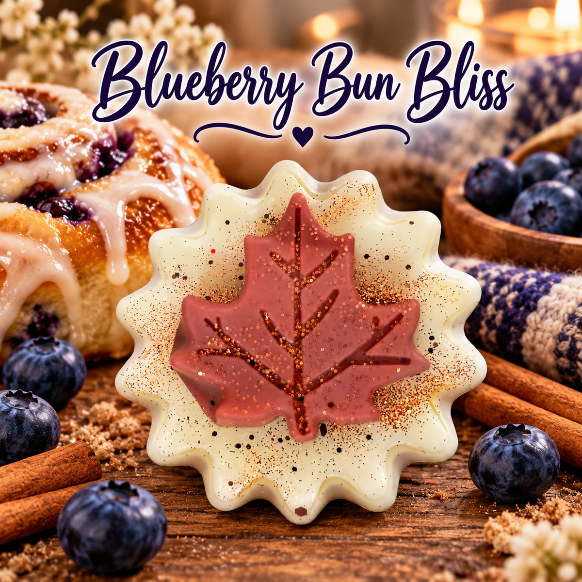 Melter Cup Wax Melt Blueberry Bun Bliss